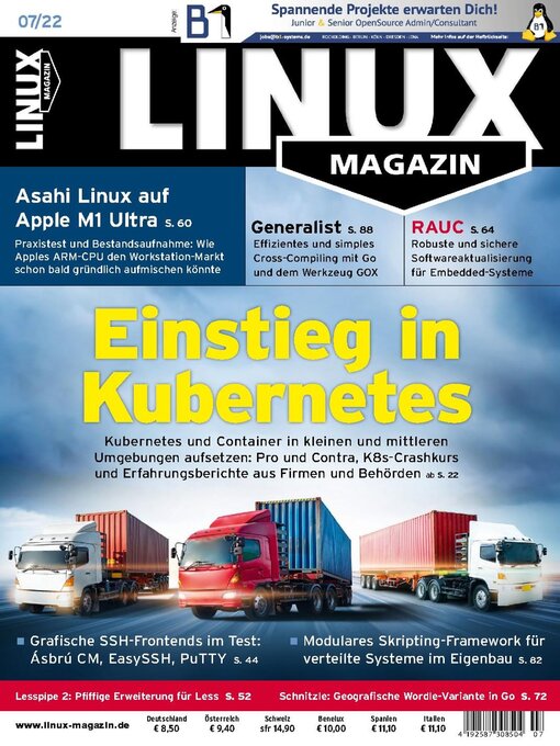 Title details for Linux Magazin Germany by Computec Media GmbH - Available